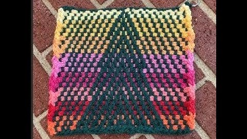 Potholder Pine Tree Pro Weaving Loom Split Loop