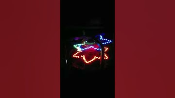 Volumetric POV Display - Pinwheel Animation