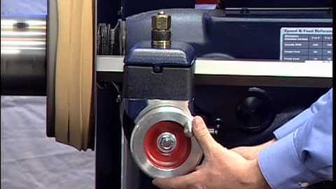 Brake Lathes - AMMCO 4000E Brake Lathe Drum Reconditioning