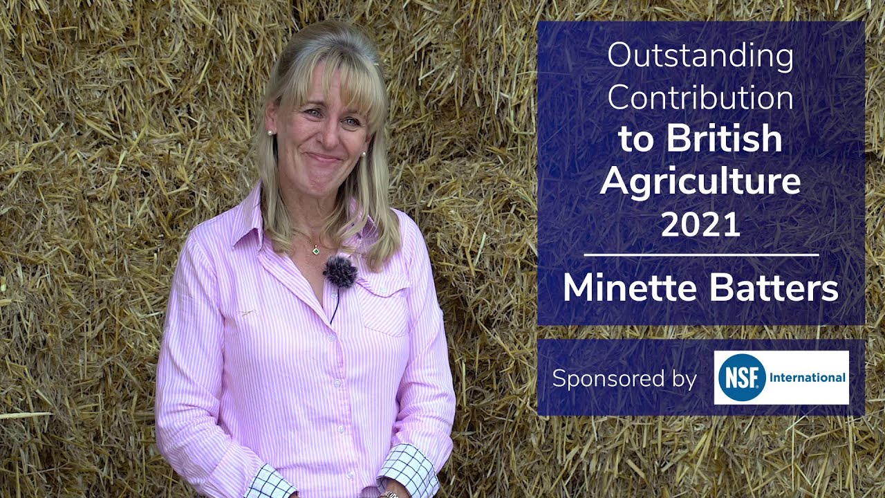 BFA 2021 Outstanding Contribution to British Agriculture Award Winner, Minette Batters 