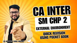 SM Chapter 2 Revision | Strategic Analysis External Environment | CA Inter | CA Mohnish Vora (MVSIR)