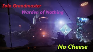 Solo GM Warden of Nothing Titan No Cheese [Season of the Splicer]