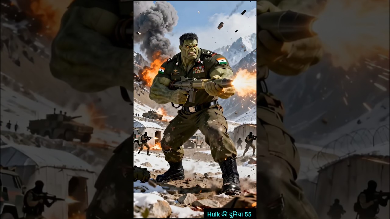 Indian Hulk Army Soldier Sacrifices His Life for the Nation 