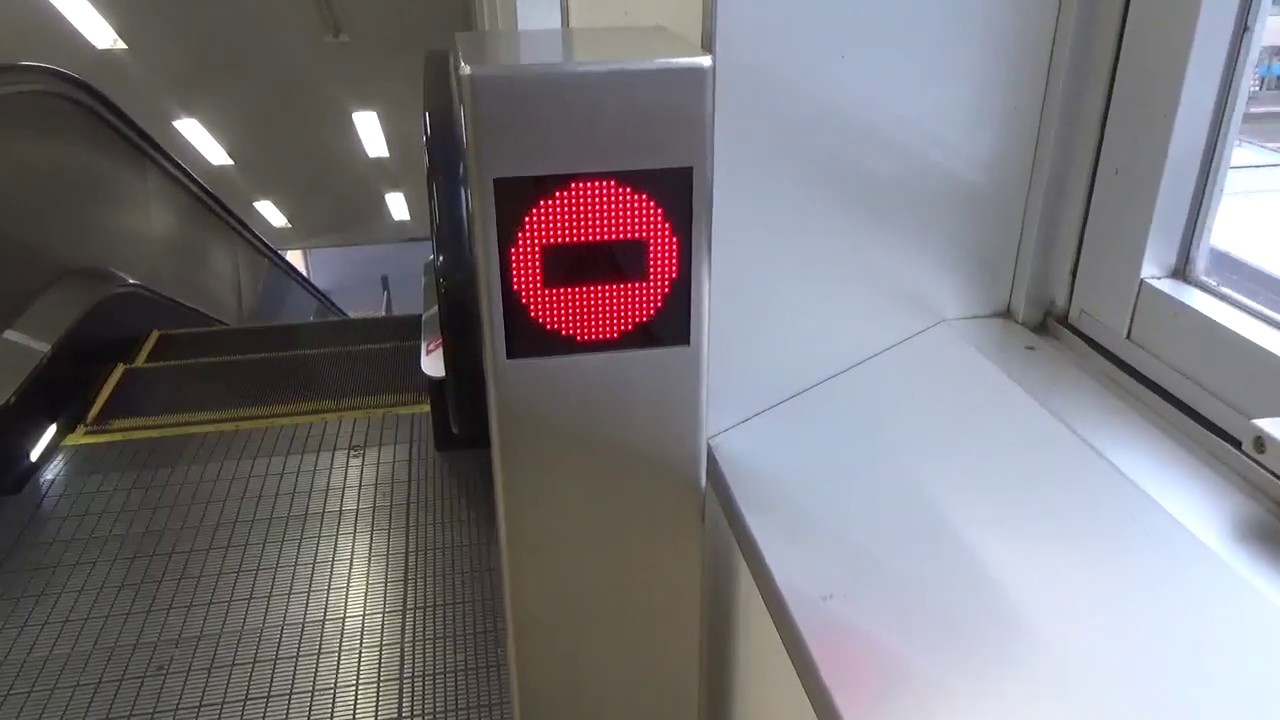 【逆走防止ブザー作動１０連発！その６】エスカレーター