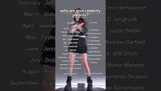 Who Are Your Celebrity Parents? #shorts #celebrity #parents #kpop #katseye #twice #lesserafim #music