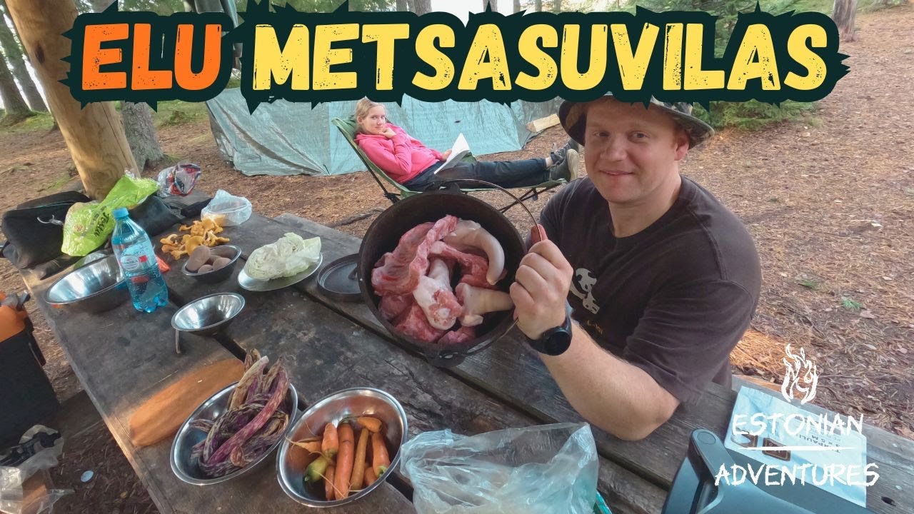 🍲🔥 Meisterdame telki & Malmpoti Gurmee | Telkimine Jõksi järve ääres 🏕️