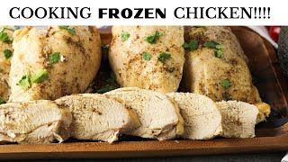 How to Cook Frozen Chicken in the Oven