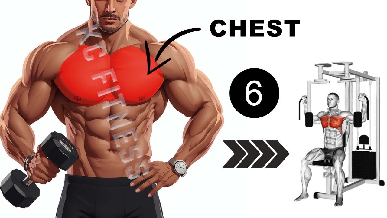 6 Best Chest Workouts for Maximum Muscle Growth | Build a Bigger & Stronger Chest Fast 