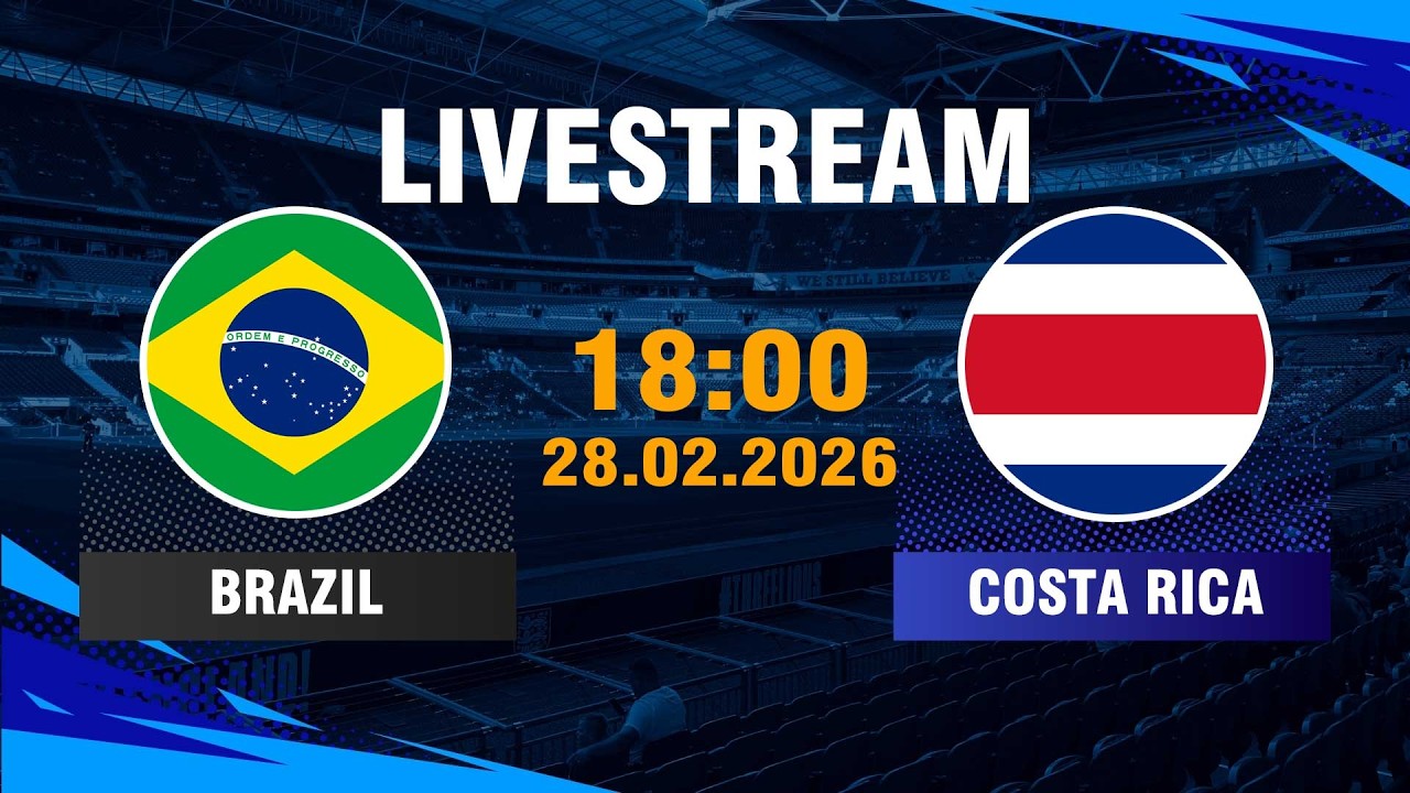 🔴 Brazil vs Costa Rica | Breathless Battle, Late Explosion