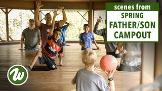 Scenes from Spring Father/Son Campout - The Wilds