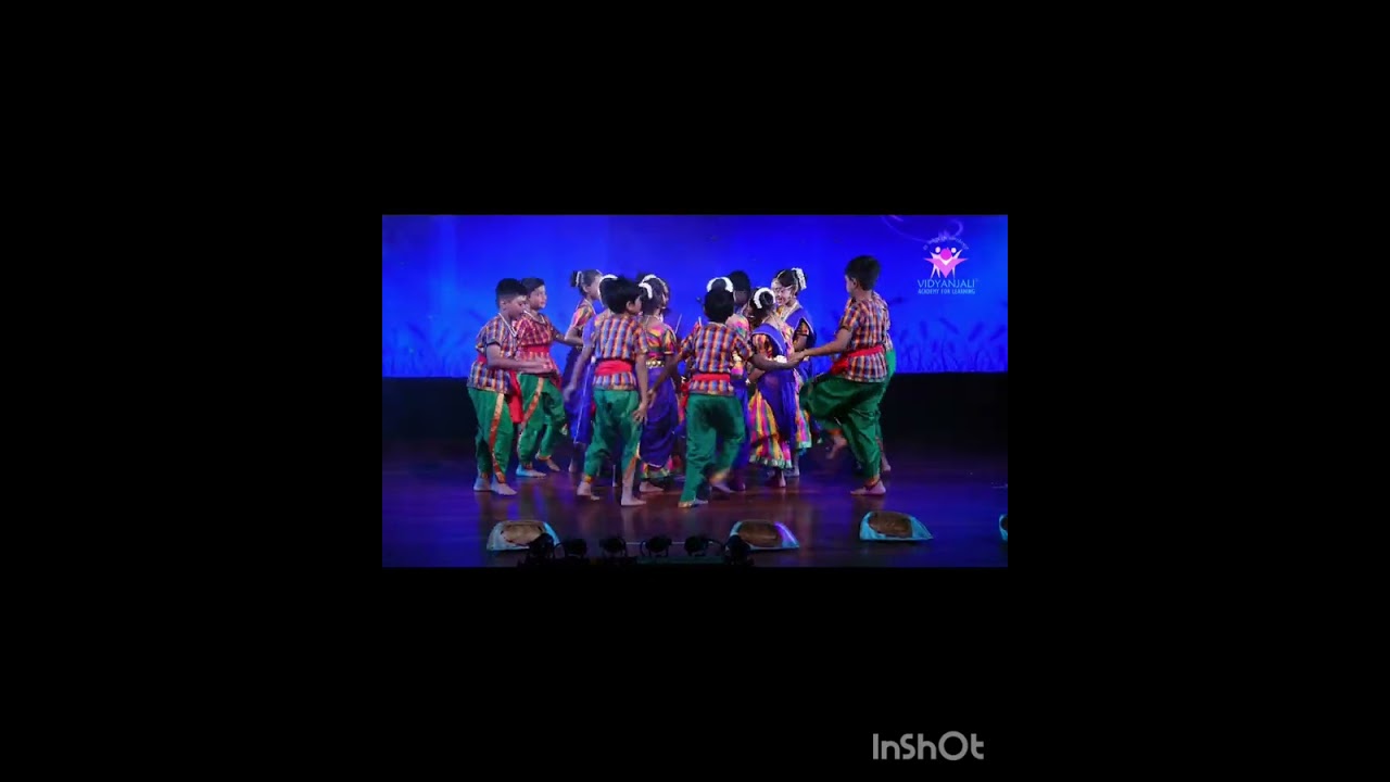 # ಸುಗ್ಗಿ ಕಾಲ ಹಿಗ್ಗಿ ಬಂದಿತ್ತು 3rd standard group dance vidyanjali Academy for learning Hebbal 🥰