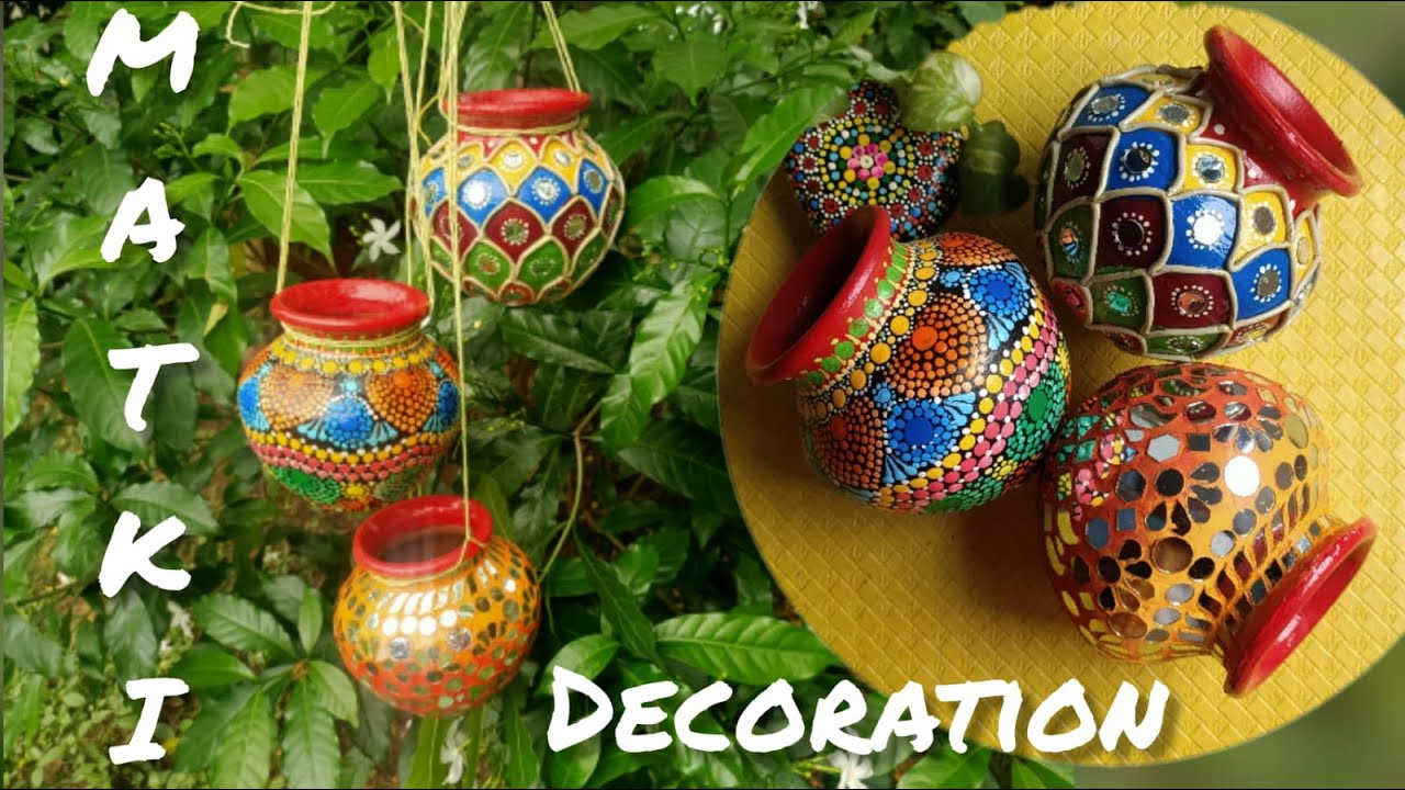 Mandala Art | Matki Decoration | Janmashtami Special | Prayas Art