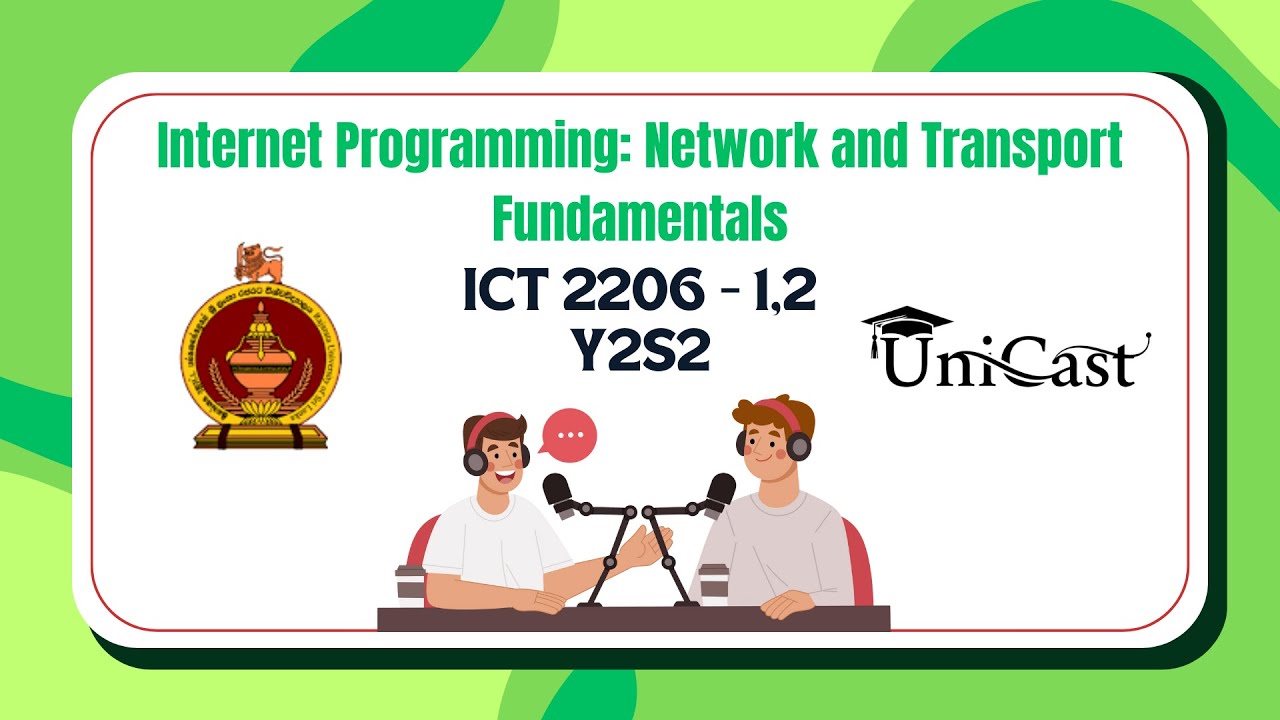 UniCast - Internet Programming: Network and Transport Fundamentals - Rajarata University - ICT 2206