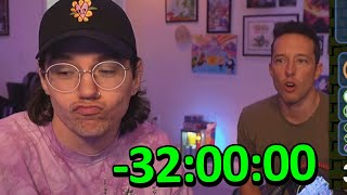 the boys arrive to the subathon