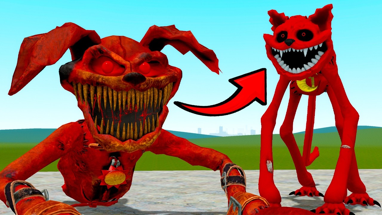 NIGHTMARE DOGDAY VS NIGHTMARE CATNAP FOR POPPY PLAYTIME! WHO IS STRONGER? - In Garry's Mod!