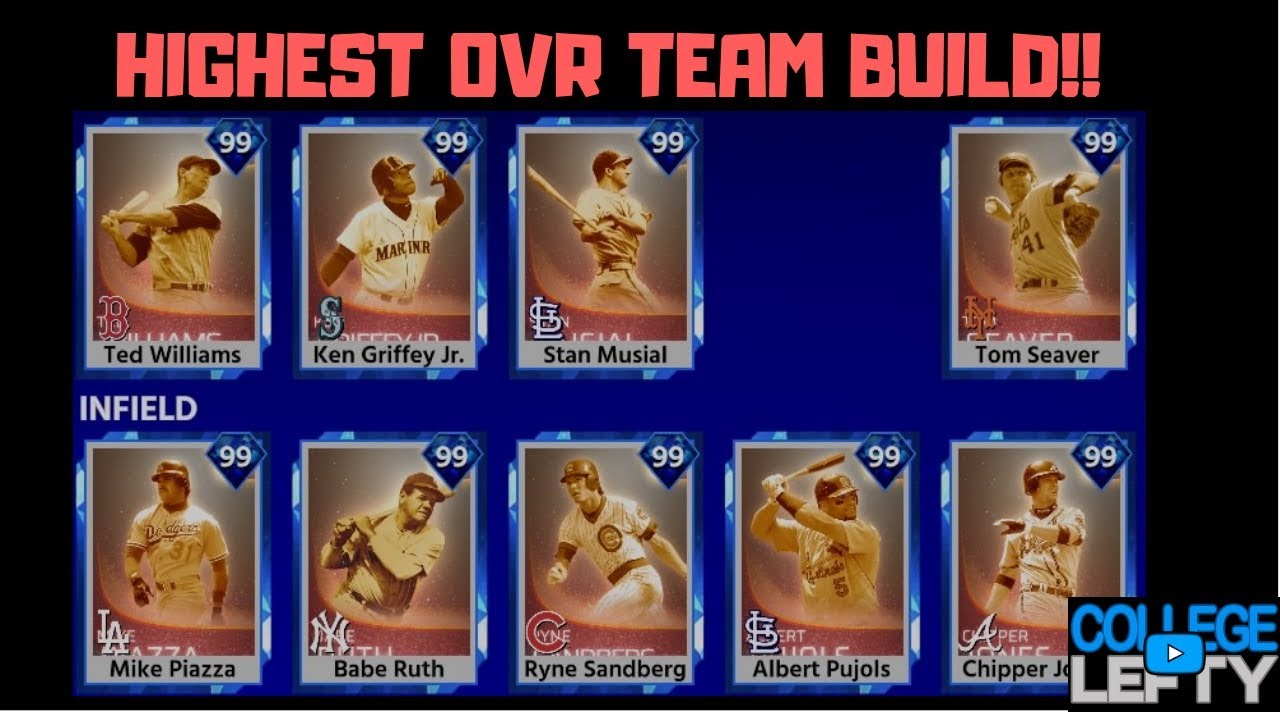 HIGHEST OVERALL TEAM BUILD! ALL IMMORTALS UNLOCKED! MLB THE SHOW 18