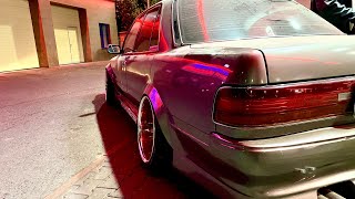 Замена радиатора печки Toyota mark2 gx81.Toyota Cressida stance project. Возвращаем печку зимаблизко