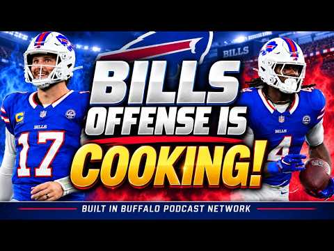 The Buffalo Bills Offense Is COOKING! │ 1st and 5 Podcast