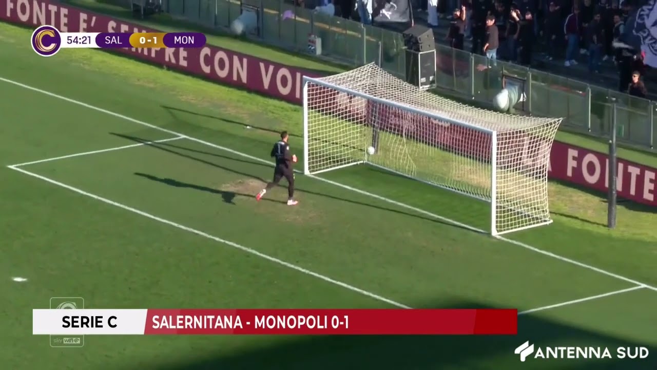 22 FEBBRAIO 2026 - SERIE C: SALERNITANA - MONOPOLI 0-1