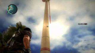 Just Cause 2 WINDMILL FAIL