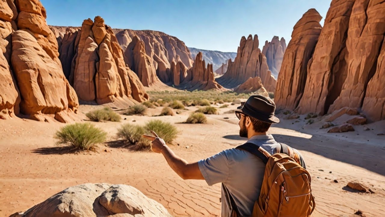 סיור מודרך בתמנע (הקשתות, מערת הכורה, מכרה הנחושת הקדום בעולם, הפטרייה, מקדש הכורים, עמודי שלמה)