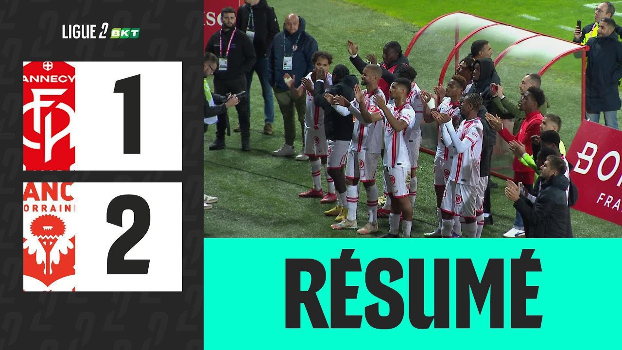 FC ANNECY - AS NANCY LORRAINE (1-2) - 7ème journée - Ligue 2 BKT 25/26