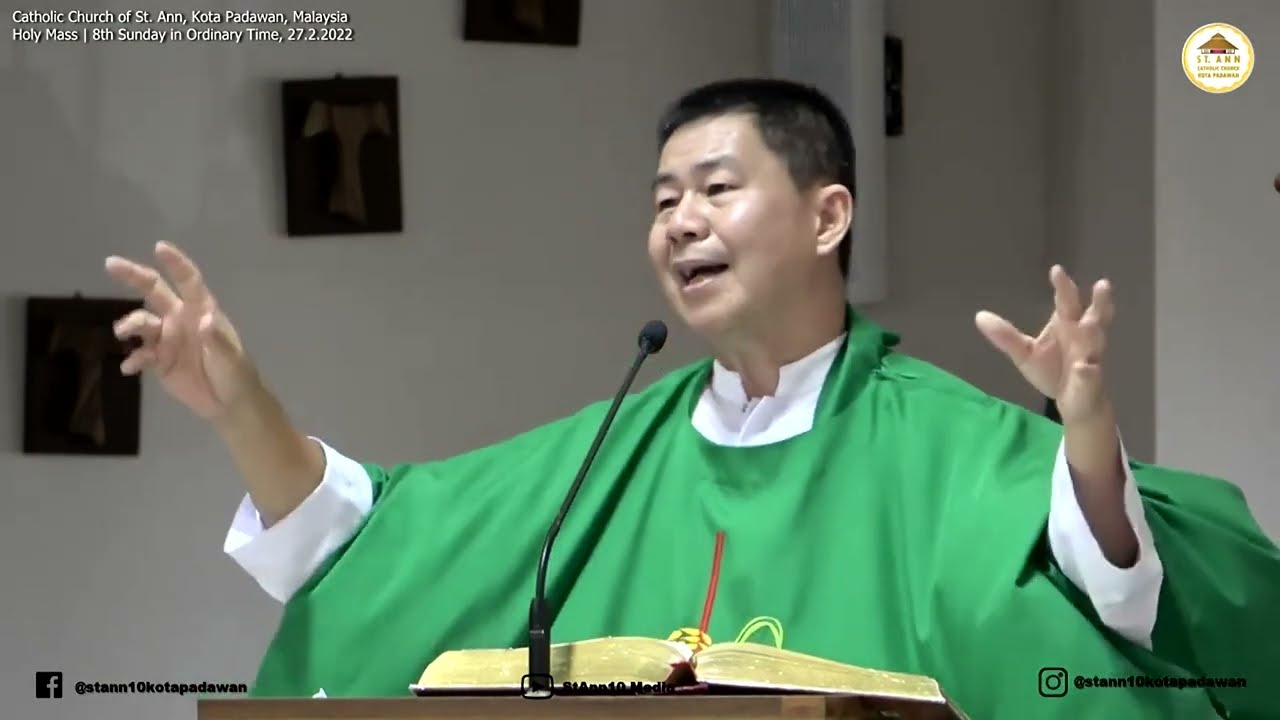 Kalau mereka makan tahi, kita makan tahi juga? - Homili Fr. John Chong