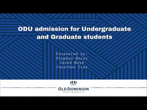 REYES 2021 - DAY4 - Panel - Odu Admission for Undergraduates and graduate students