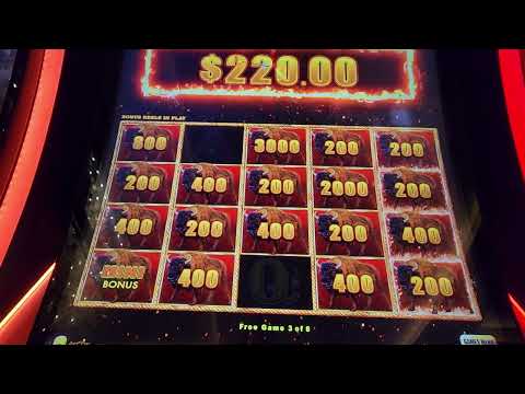 Dragon link & Buffalo link Bonus run !