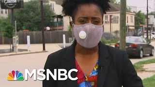 Nbc news reporter priscilla thompson brings the latest from houston as
city records an exponential surge in number of covid-19 cases. aired
on 06/26/...