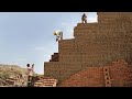 How they produce millions of clay bricks in massive kiln
