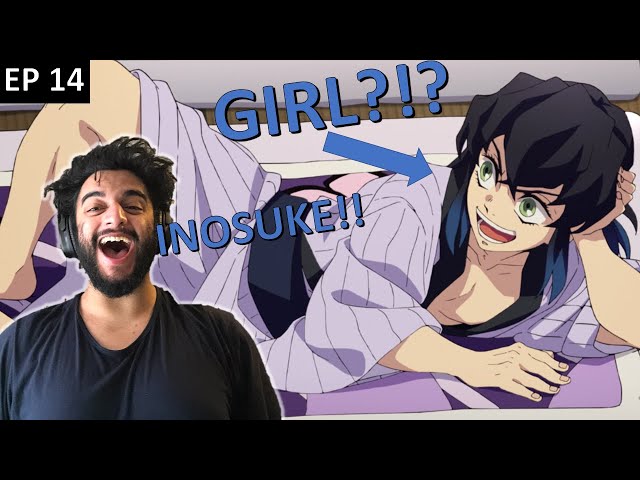 Inosuke face reveal live reaction - YouTube thumbnail