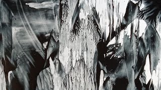 WATERFALL #shorts #abstract #acrylic #painting #art #lukisan #seni #seniman #gallery