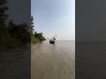 100-meter net fishing magic.#100meter #riverfishing #bigfish #netfishing #villagefishing