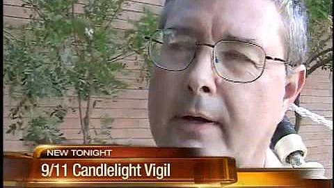 In Gilbert a candlelight vigil remembering 9/11
