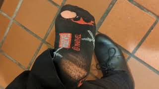 Hole In My Sock At Work With Toe Wiggles