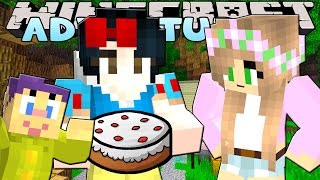 Minecraft- Princess Sleepover- SNOW WHITES MOVIE SLEEPOVER! screenshot 5