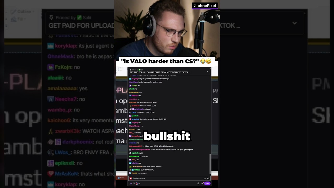 Subroza и Ohne о противостоянии Valorant и CS в профессиональных играх 😲