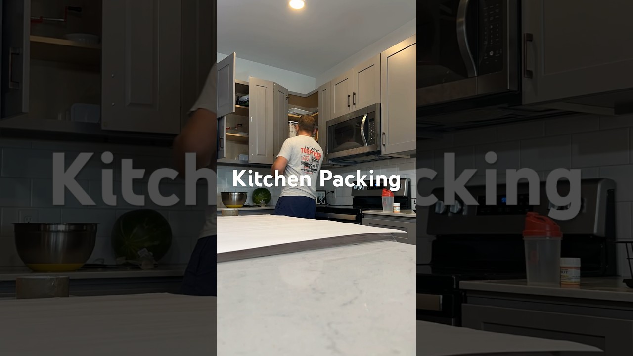 Kitchen and Bedroom Packing Process 