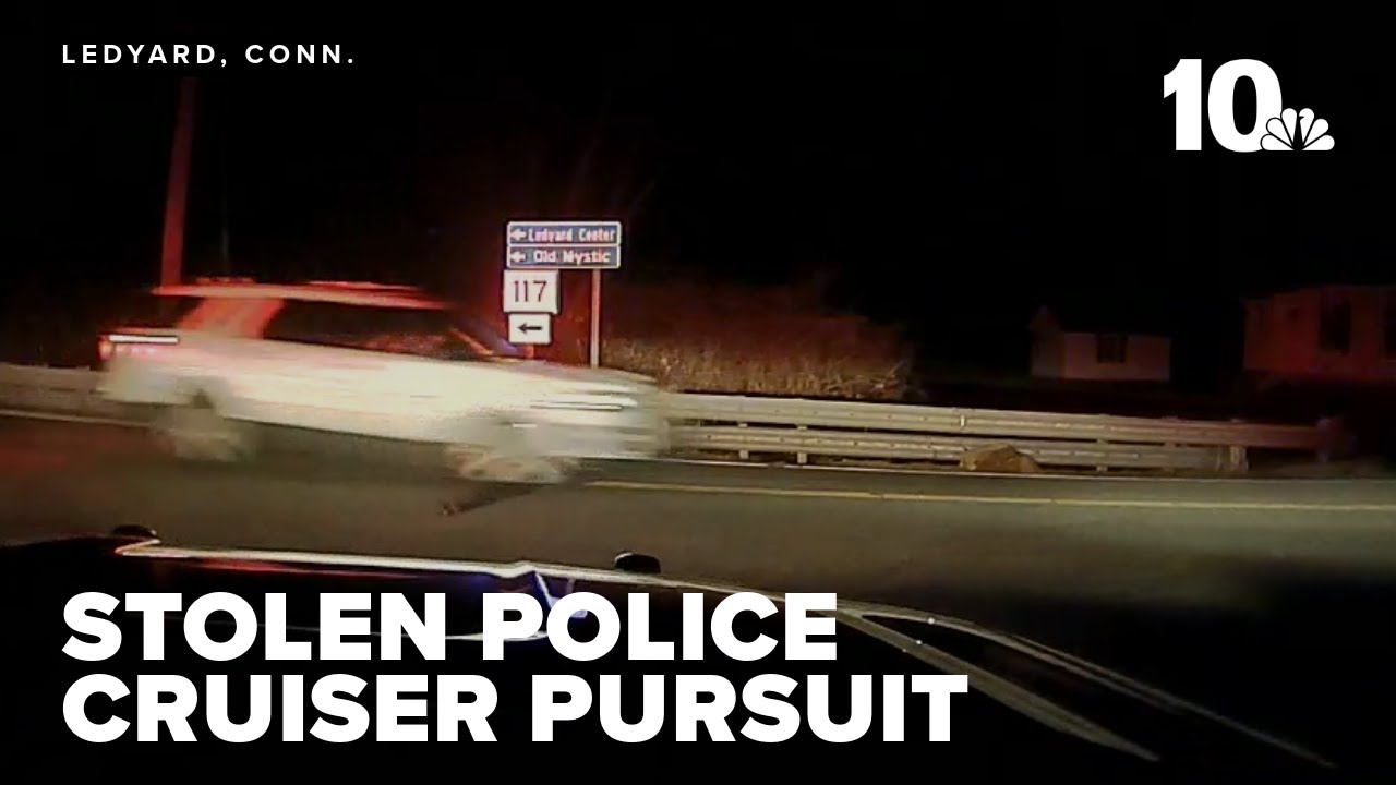 Video shows police arresting man accused of stealing police cruiser ...