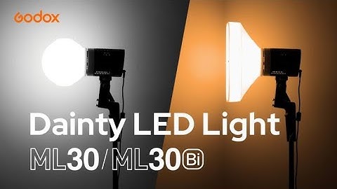 Godox: Dainty LED Light #ML30 #ML30Bi