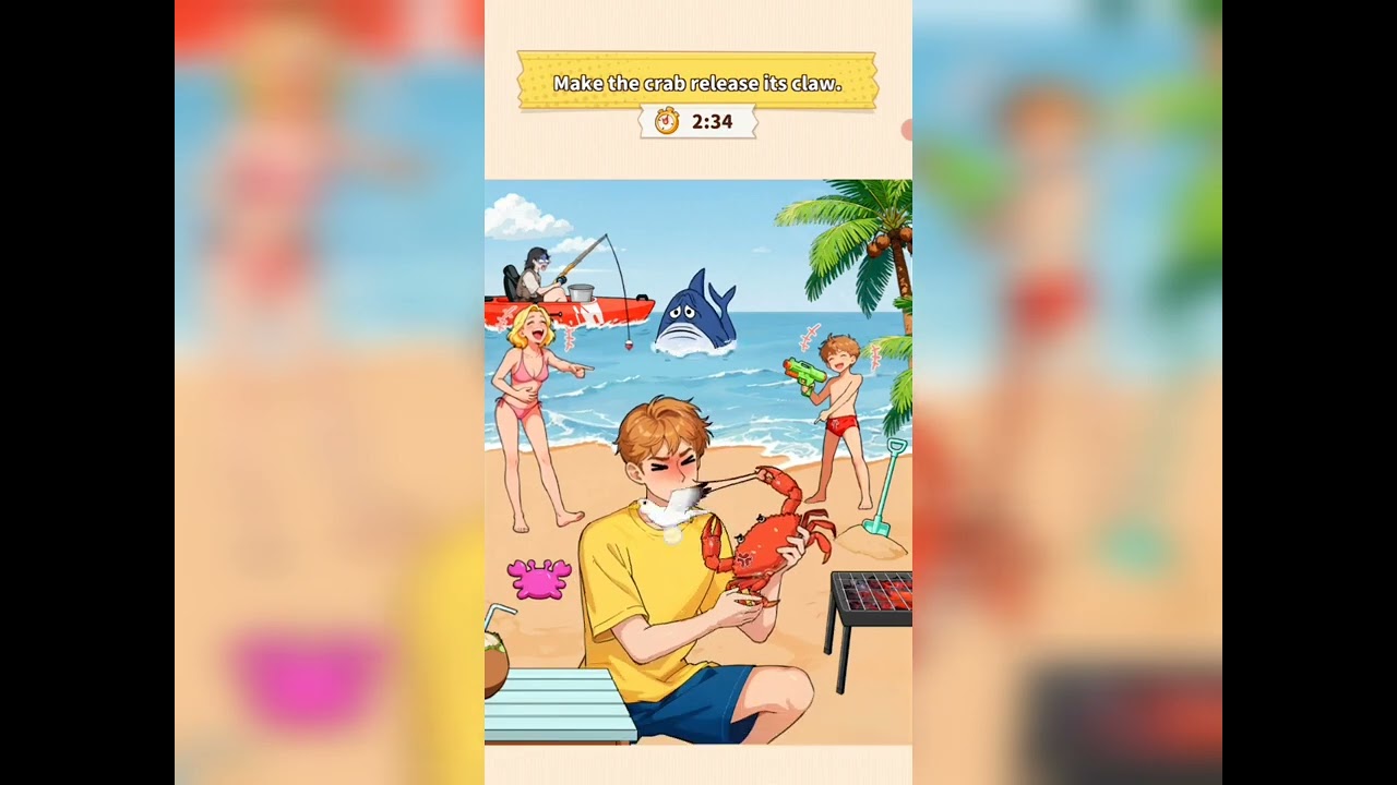 Brain Puzzle 3 Level 39 Sausage Lip Sos Walkthrough Solution Gamerstein