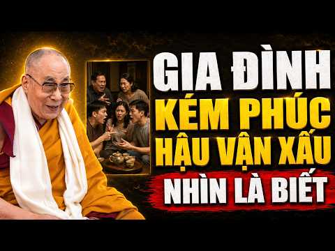 Một Gia Đình KÉM PHÚC, HẬU VẬN XẤU Nhìn Điểm Này Là Biết Ngay | Thánh Đức Dalai Lama