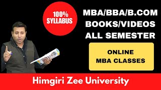 MBA BOOKS/NOTES HZU|Himgiri Zee University|EASY LANGUAGE|BBA NOTES/BOOKS|BCOM NOTES/BOOKS|