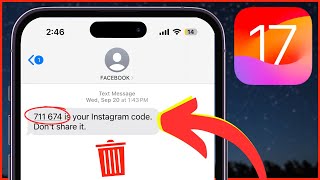 How to Clear All Verification Codes on Your iPhone Automatically iOS 17 screenshot 3
