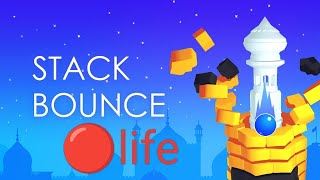 Stack Bounce Gameplay | Stack Bounce Game Level Complete | Android Game screenshot 4