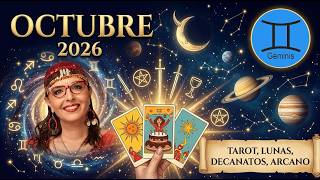 GÉMINIS OCTUBRE Tarot Jimena La Torre