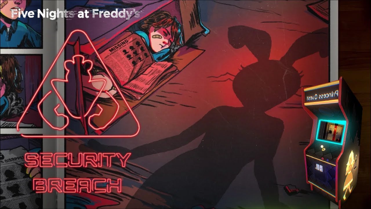 I FINALLY DID IT....FIRST ENDING AND PRINCESS QUEST! - FNAF Security Breach #8