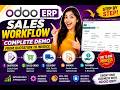 Odoo ERP Complete Workflow Demo | Sales, Inventory & Accounting Process