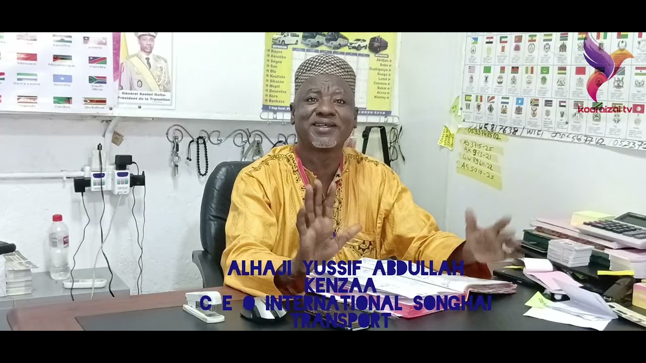 HE TALKED ABOUT THEIR CHALLENGES IN TRANSPORT ABOUT AND THE 65 INDEPENDENCE OF MALI 🇲🇱 